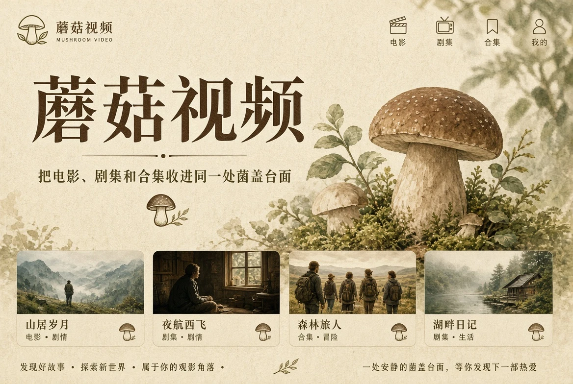 蘑菇视频精选影视导览封面
